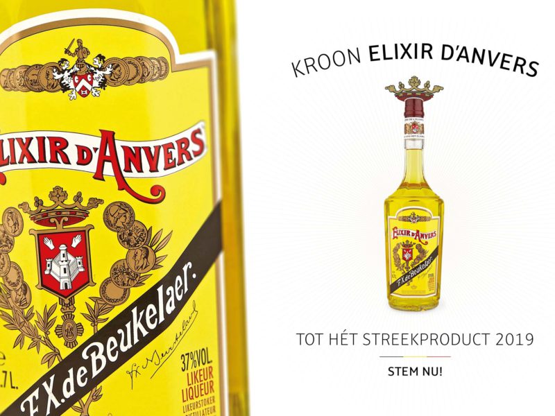 Kroon Elixir d’Anvers tot Hét Streekproduct 2019 Kroon Elixir d’Anvers tot Hét Streekproduct 2019